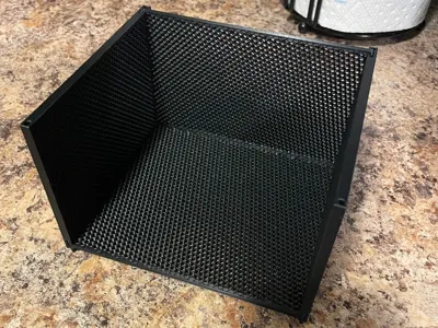 Stackable storage box (protein bars)