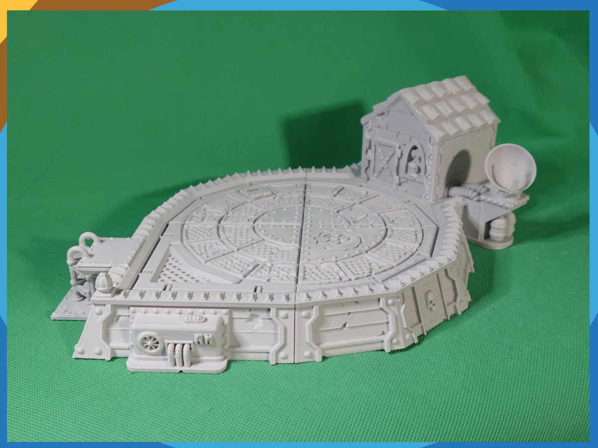Oldhammer Landing Pad Set B, Modular Terrain