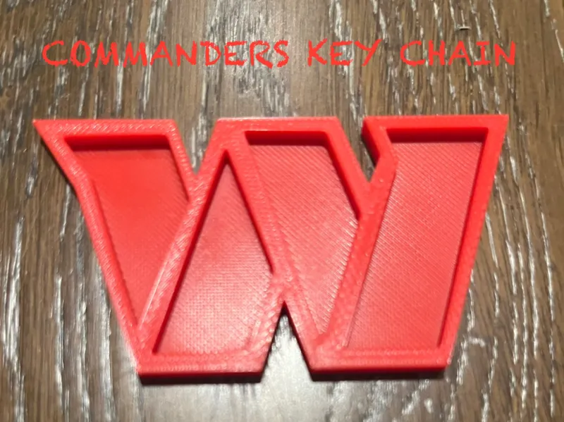 Washington Commanders Keychain/Decoration