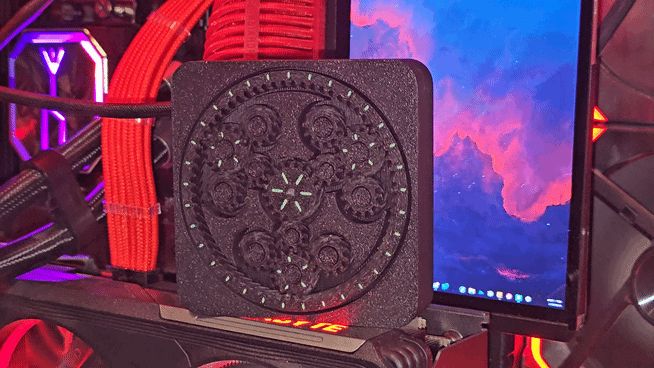 Planetary Gear Mechanical Art Piece