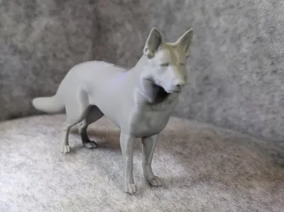 German Shepherd Dog Figure