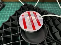 Lampe grille façon Starship pour panneau Skadis — photo 5