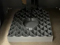 Lampe grille façon Starship pour panneau Skadis — photo 4