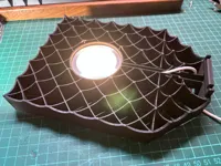 Lampe grille façon Starship pour panneau Skadis — photo 7