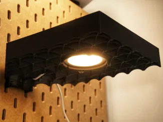 StarshipGridLamps in SKADIS_用于宜家斯考迪斯宜家星舰格栅灯_火箭灯