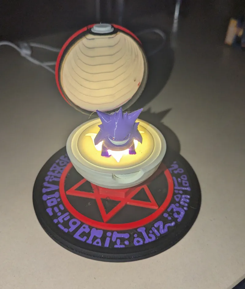 Gengar lamp led 001 KIT