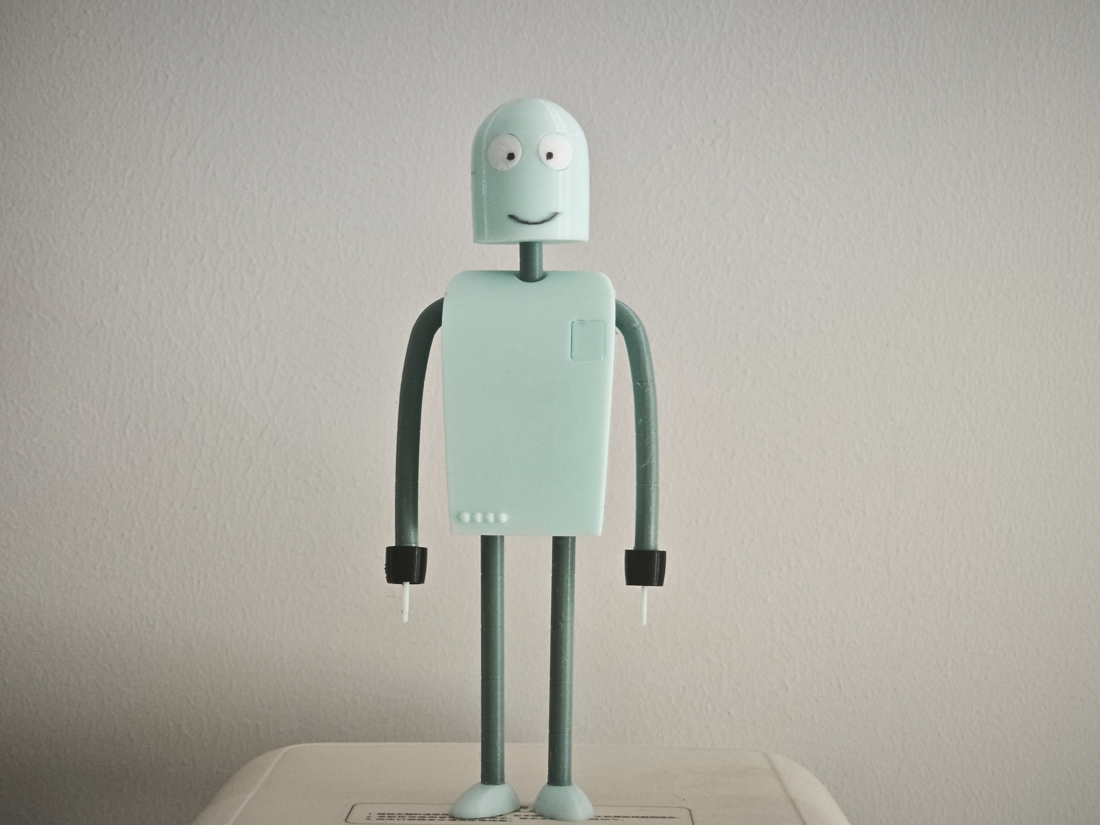 Miniatura 1 do modelo 3D 机器人之梦(robot dreams)机器人摆件拼装款