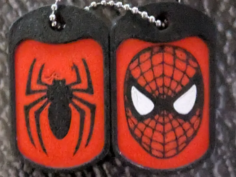 Spiderman Dog Tag