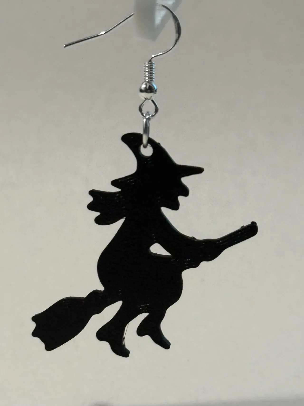 Halloween Flying Witch Earrings view 4