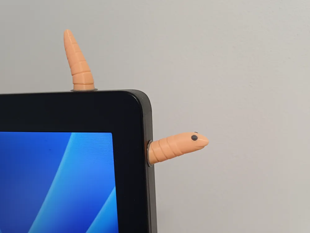 Computer Worm Model Worm in the computer - Free 3D Print Model - MakerWorld