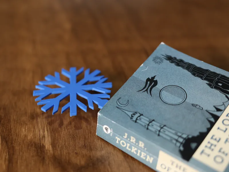 SnowFlake Bookmark