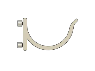 Fly Rod Tube Hooks for Garage Shelves