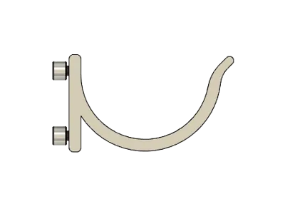 Fly Rod Tube Hooks for Garage Shelves