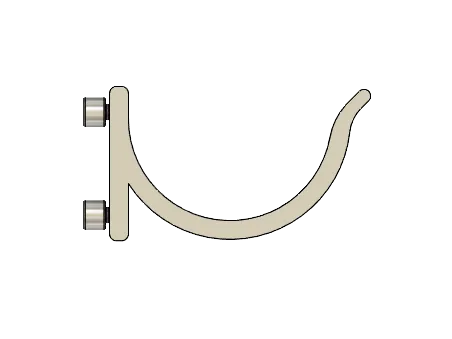 Fly Rod Tube Hooks for Garage Shelves