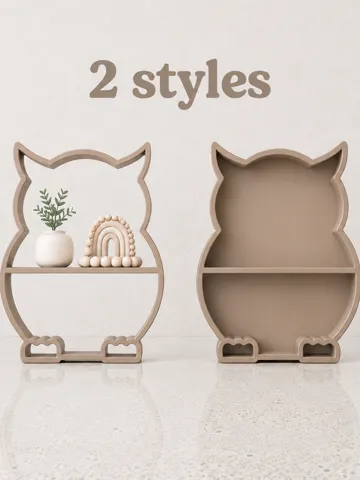 Estante o repisa: Cute Owl Shelf | Woodland Nursery Decor — vista de referencia 2