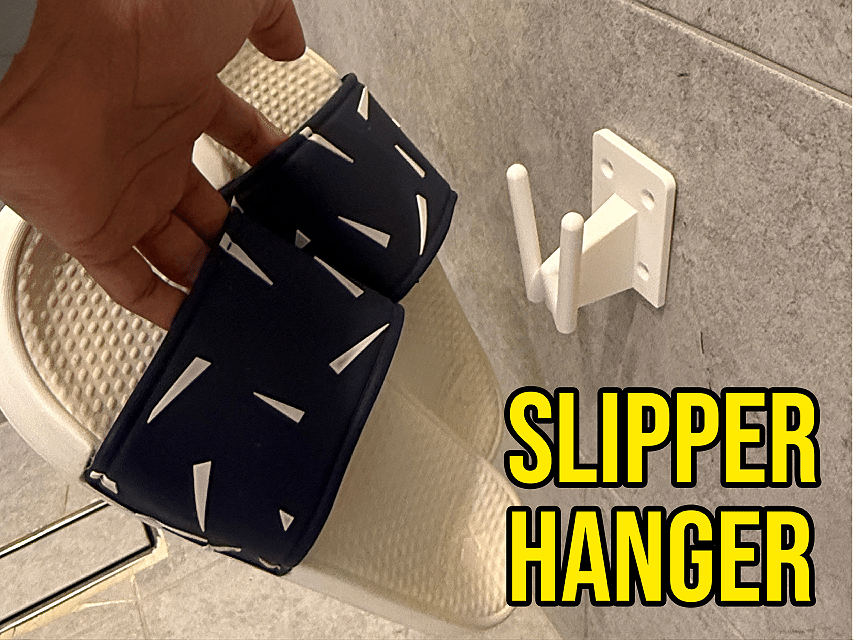 Slipper & Sandal Wall Hanger Mount (No Support)