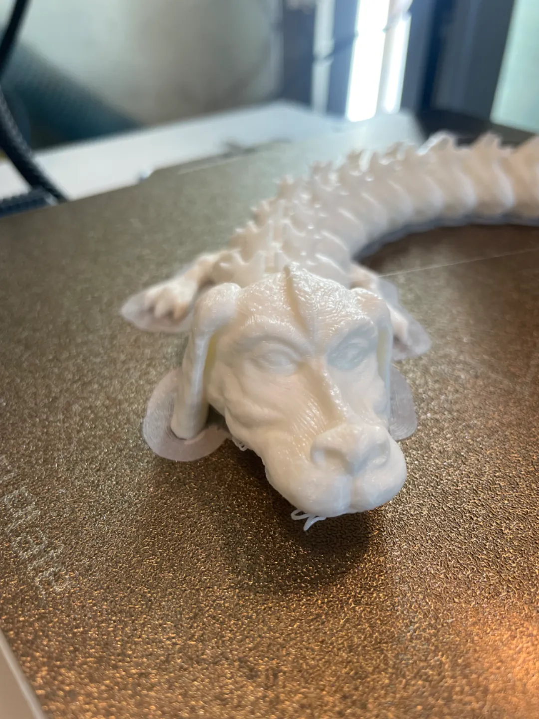 Articulated Falkor Dragon Never Ending Story view 4