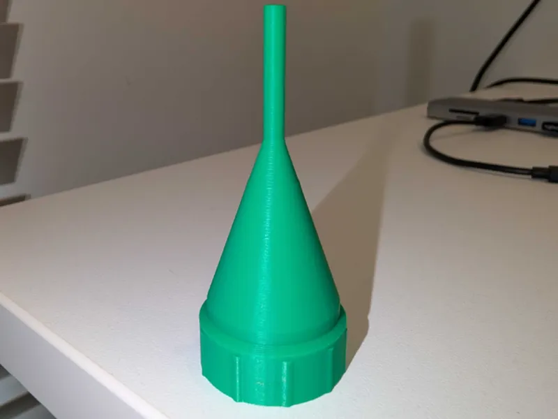 Bottle cap nozzle