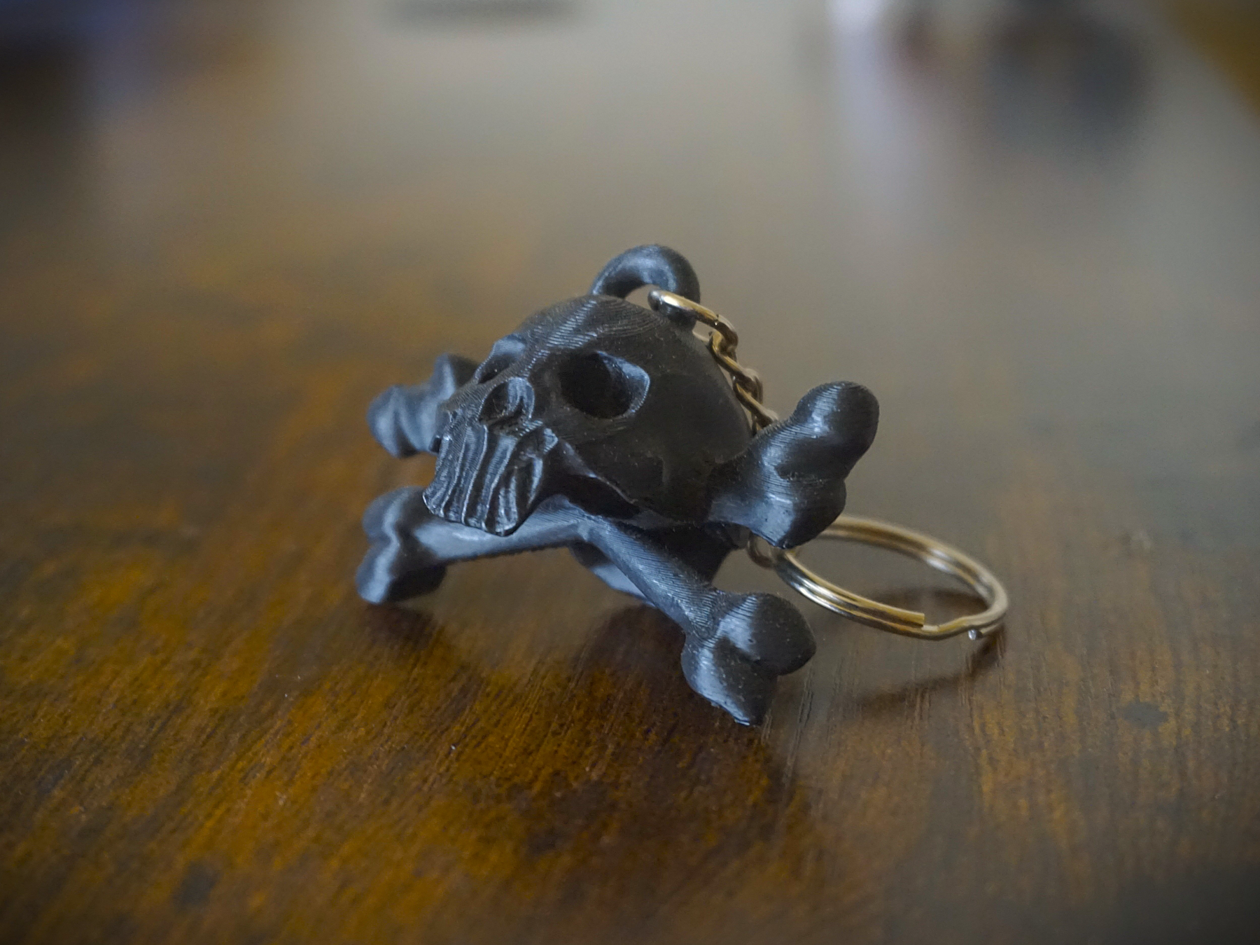 Skull & Crossbones Keychain Charm