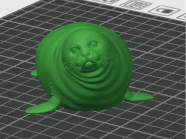Sea lion desk trinket (No AMS)