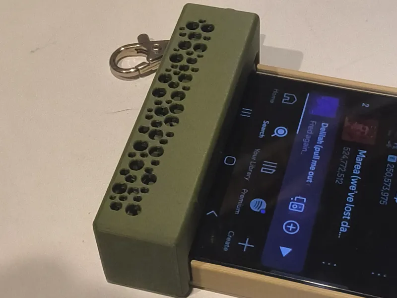 Sound Bubble the EDC Keychain Amplifier PIP No AMS