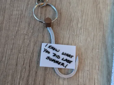 I Know What you did last Summer Keychain