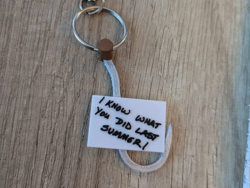I Know What you did last Summer Keychain