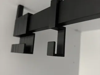 Cloth S Hook - cloth bar