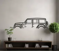 Silhouette murale Jeep Wrangler — photo 3