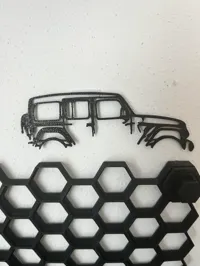 Silhouette murale Jeep Wrangler — photo 2