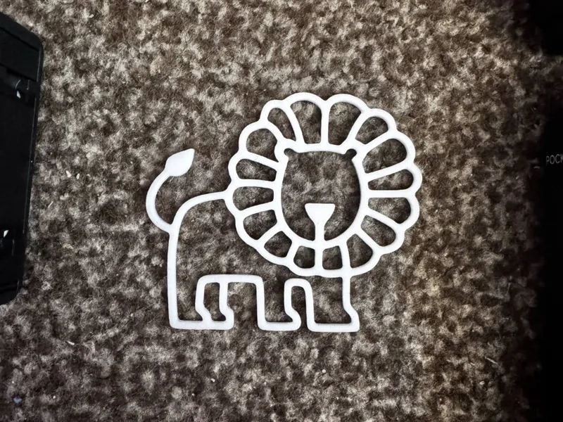 Lion Animal Wall Decoration