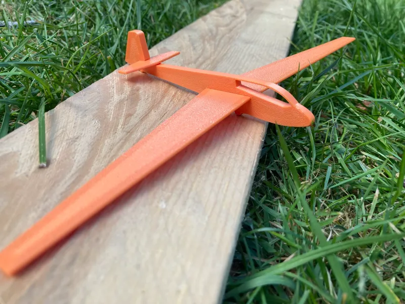 ASK 13 glider contour model - easy to assamble