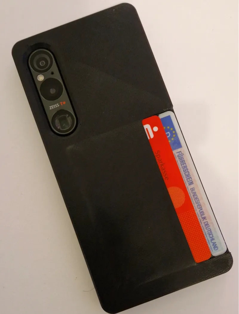 Sony Xperia 1 VI Case with 2 Back Side-Card Slots