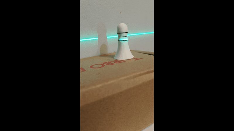 laser leveling target