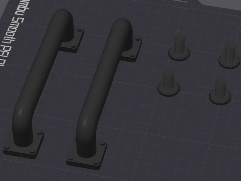 simple handles for DIY crafts