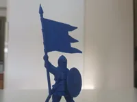 Figurine de soldat porte-étendard — photo 2