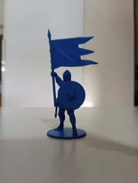Figurine de soldat porte-étendard — photo 7