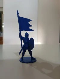 Figurine de soldat porte-étendard — photo 4