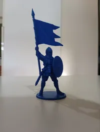 Figurine de soldat porte-étendard — photo 6