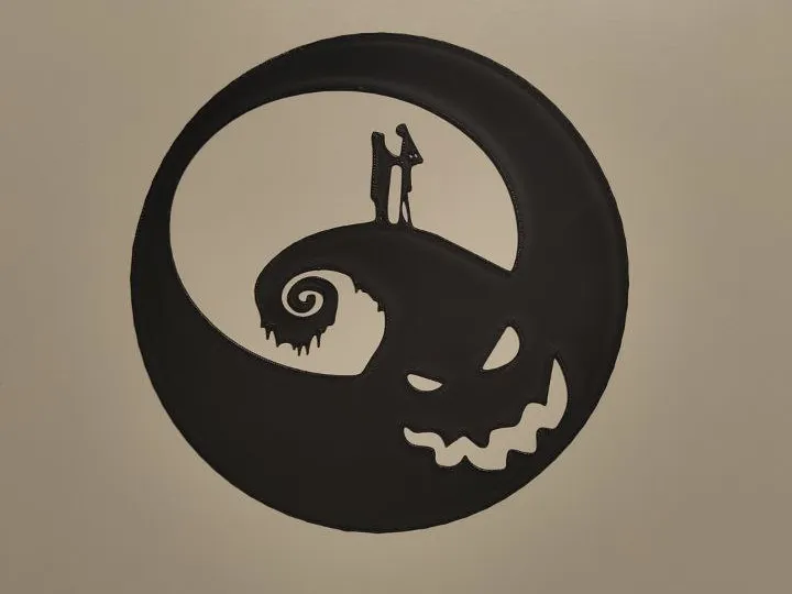 Art mural Jack Skellington