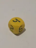 Multicolor dice