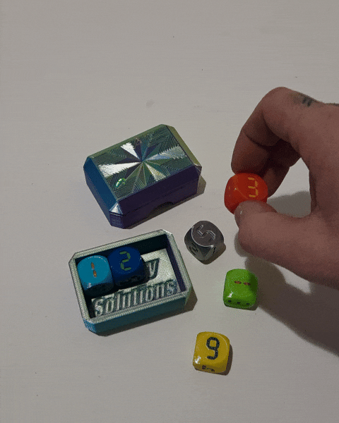 Digital number dice