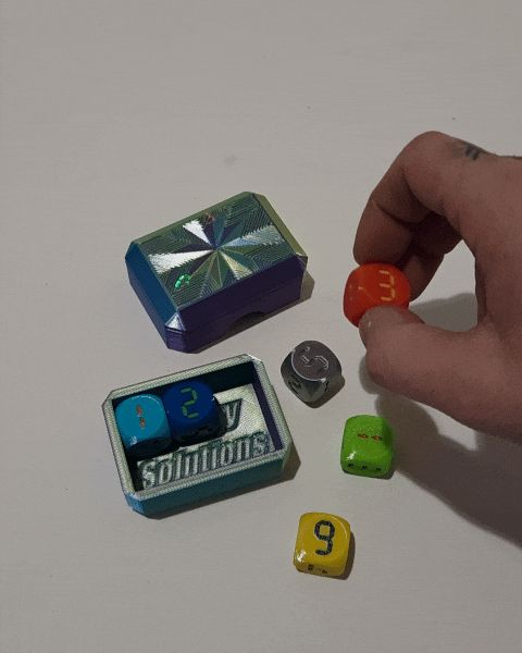 Digital number dice