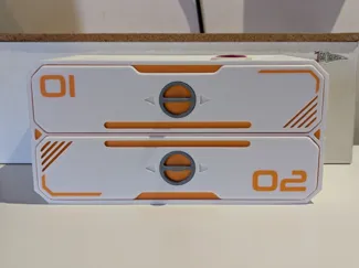 Futuristic Sci-Fi Drawer Organizer