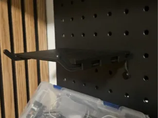 Pegboard Shelf