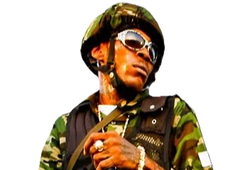 Vybez Kartel – Gaza General Chain Pendant/Wall Art