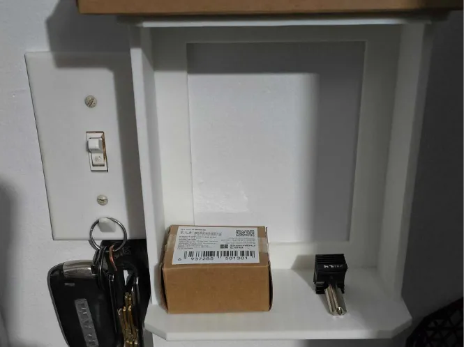 Plaque switch avec tablette