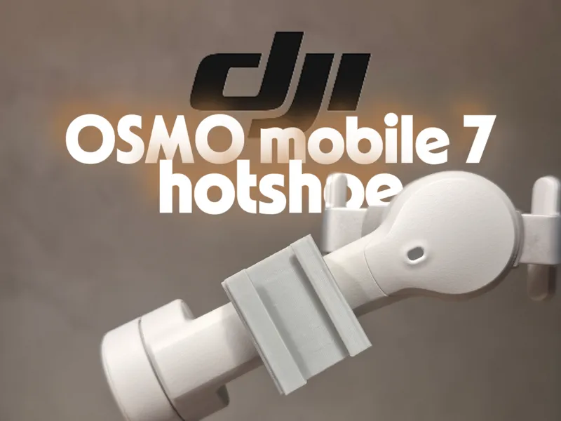 DJI osmo mobile 7 Hotshoe add-on