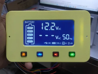 Power Station display control cover 