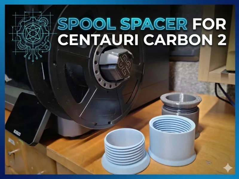 Spool spacer for Centauri Carbon 2 CC2 CANVAS